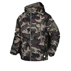 Chaqueta táctica cortavientos para caza – resistente viento frío