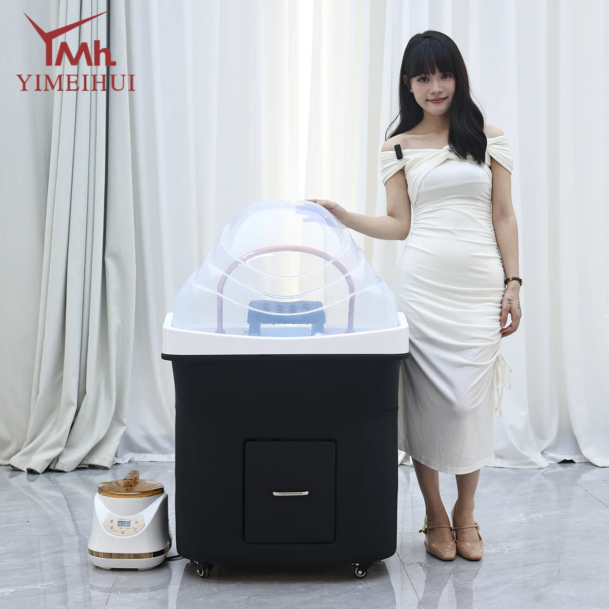 

Water Circulation Head Removable Head Treatment BasinConnect the Water Pipe for Beauty Center Salon Shampoo Bowl Sink