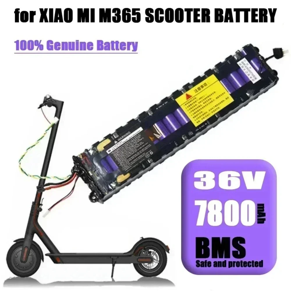 Original 36V 7800mAh/10000mAH Battery for Xiaomi M365 M356 Pro Special Battery Pack 36V Li-ion Battery 7800mAh.