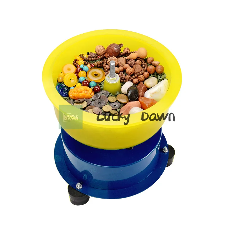 

Вибрационная полировальная машина (тумблер) 6 дюймов для обработки нефрита и агата, вибрационный бочковый шлифовальный станок