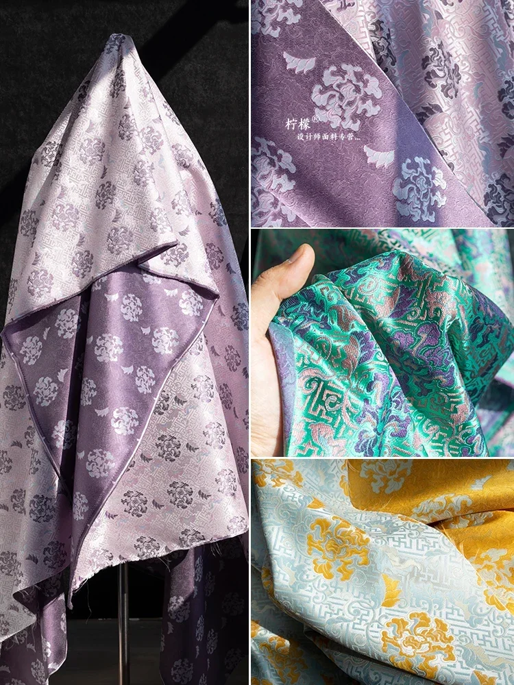 

Fangsong Жаккардовая ткань Тан Костюм Дизайнерская одежда Швейная ткань для материала Одежда Ткань «сделай сам» по метрам