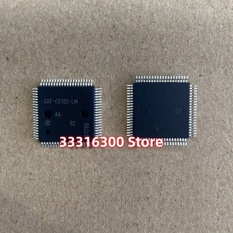 2PCS New SAF-C515C-8EM  SAF-C515C-LM  QFP80 Microcontroller IC chip