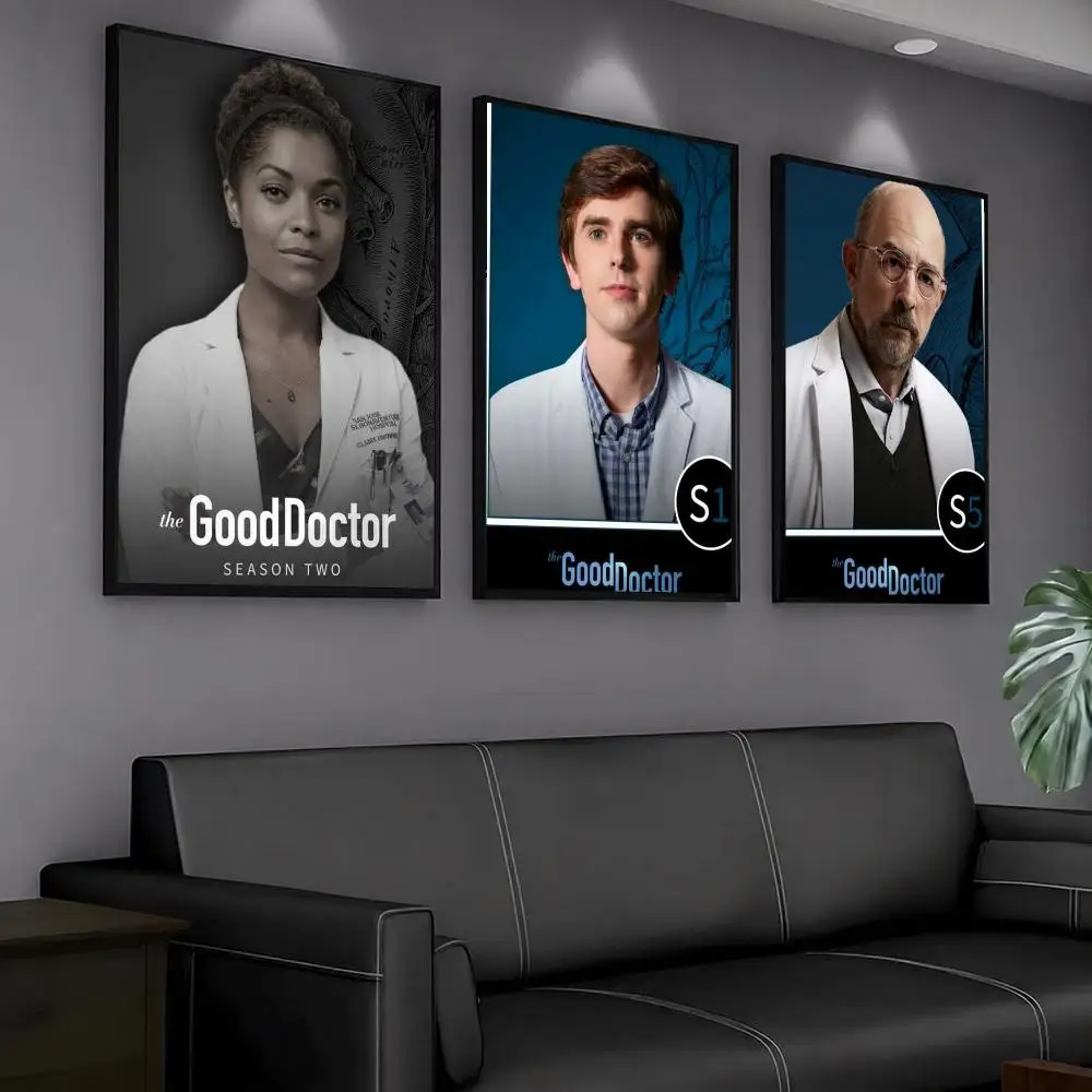 tv series T-The Good Doctor-R Painting Calligraphy Artwork for Home Bedroom Office Wall Decoration Gift