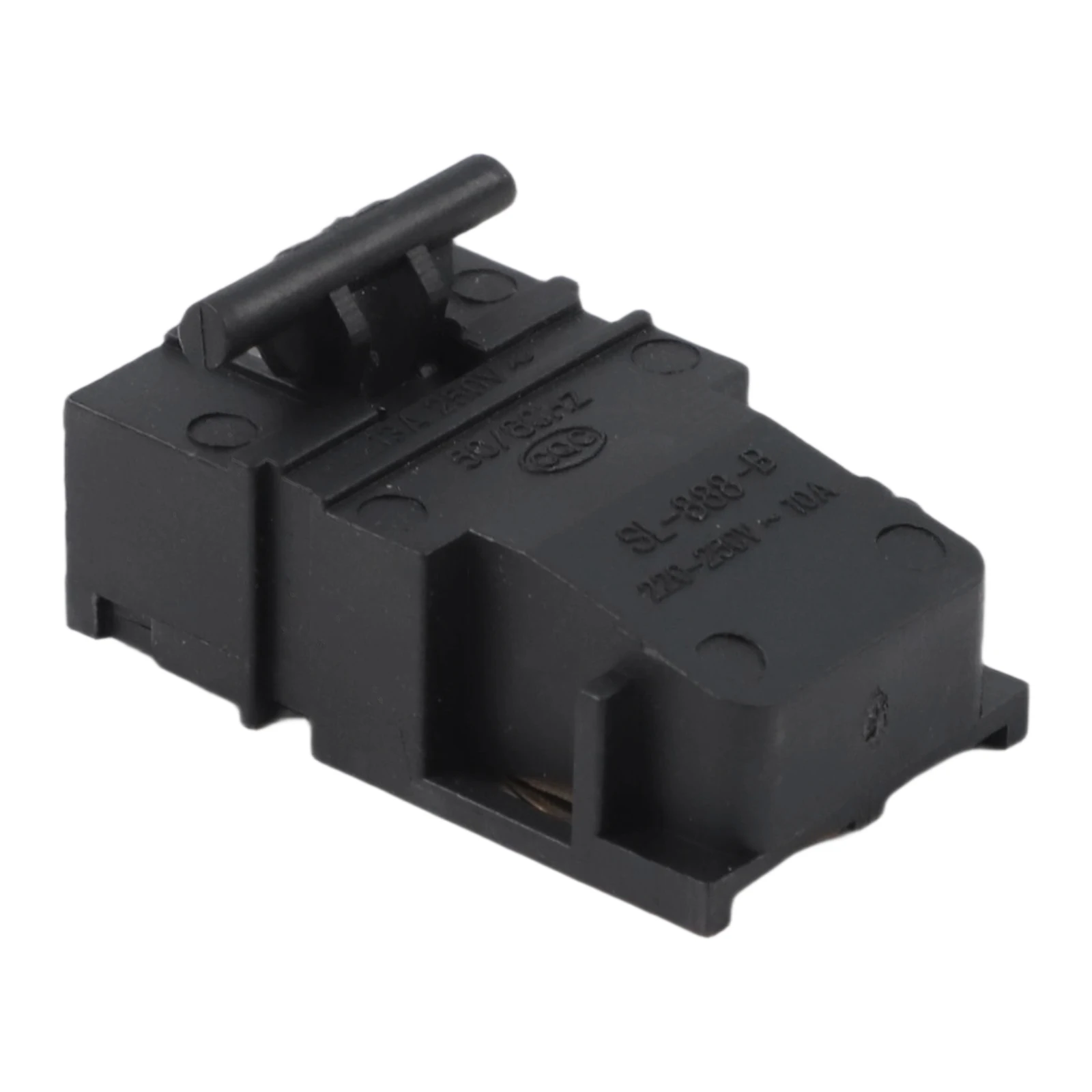 Brand New for durable Practical Button Switch Thermostat Switch SL-888-B Black Electric for kettle Parts Kitchen Replacement