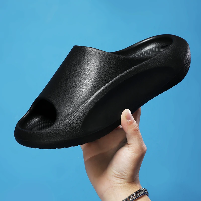 

Summer Platform Slippers for Men and Women EVA Soft Bottom Indoor Home Slides Lightweight Outdoor Non Slip Men Thick Sole Big