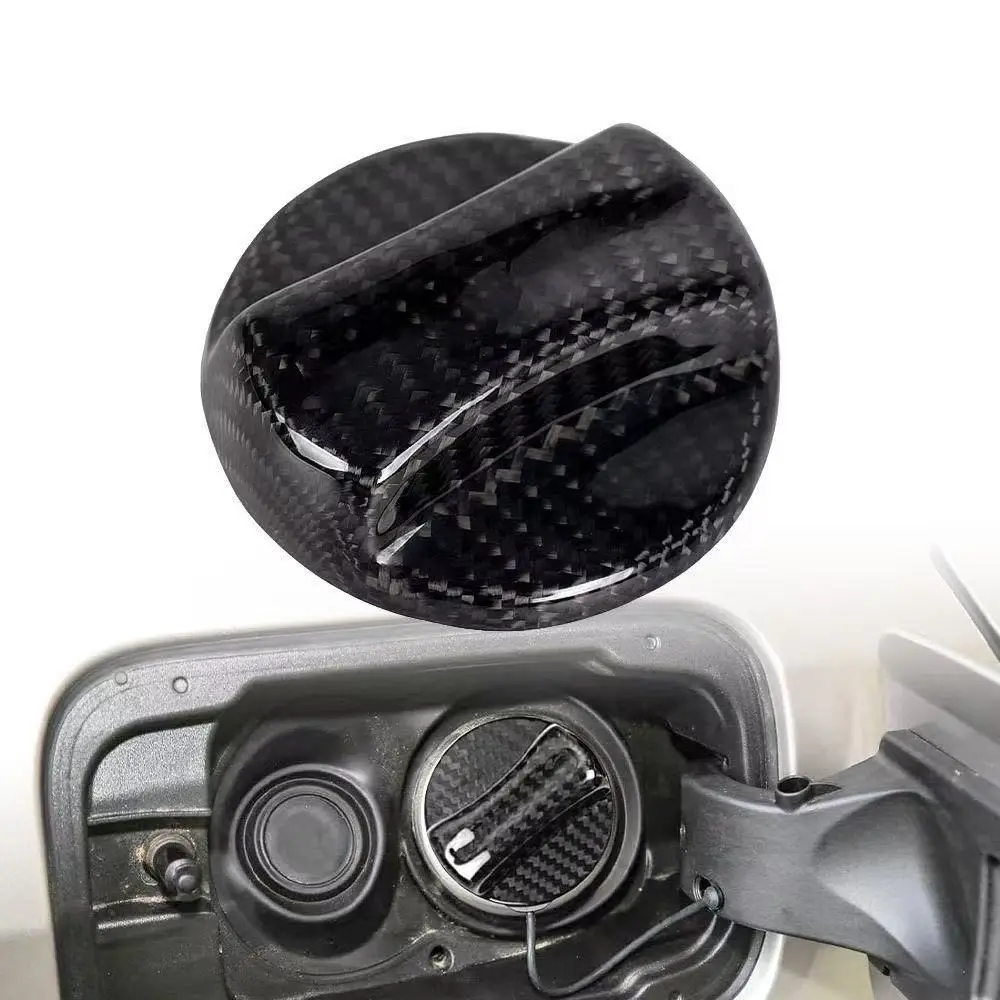 Car Carbon Fiber Fuel Tank Cover f For Audi Sport A1 A3 A4 A5 A6 A7 A8 Q2 Q3 Q5 Q7 Q8 TT S3 S4 RS5 RS6 RS7 S7 S Auto Accessories