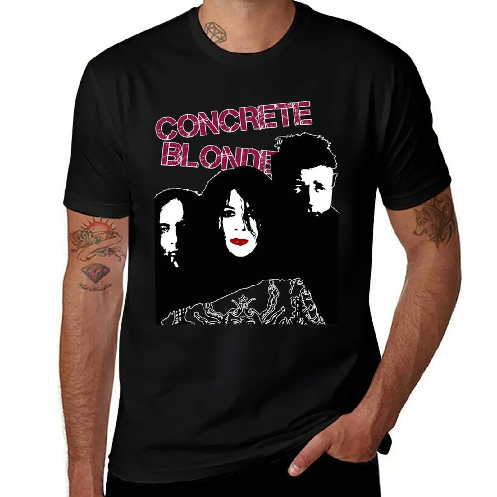 Concrete Blonde T-Shirt Sweat Absorbing Sports Tee Shirt T-Shirt