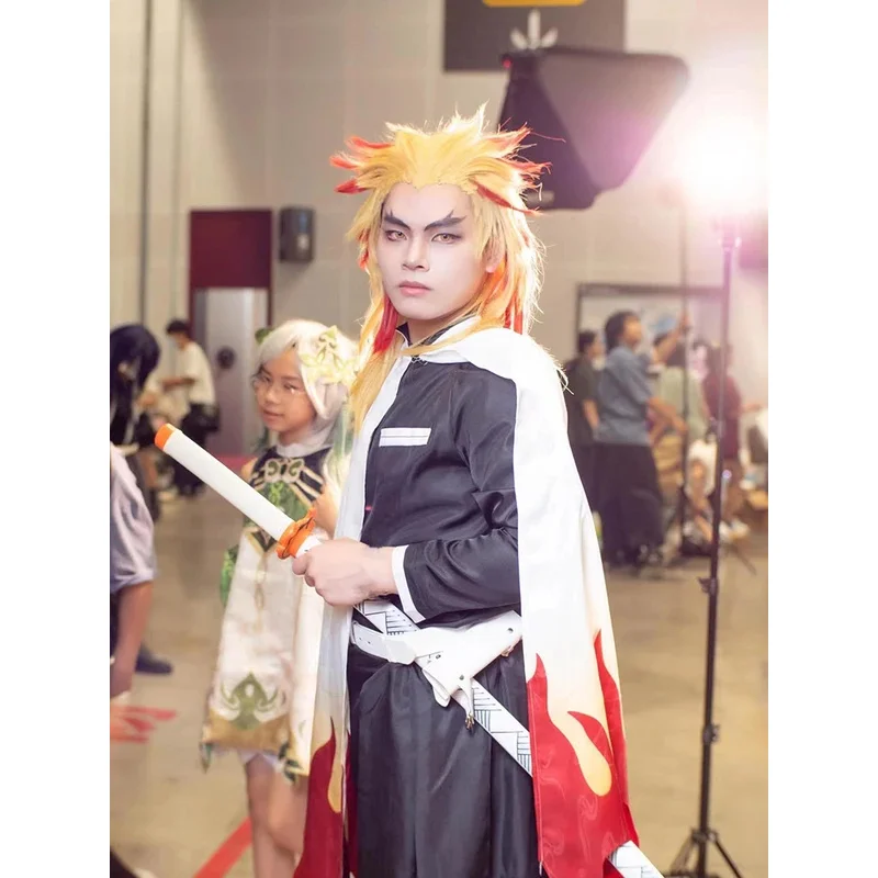 New 2025 anime deadslayers bongoku kyoujurou cosplay costume adult kids cosplay costume kimono uniform Carnival party kimetsu no