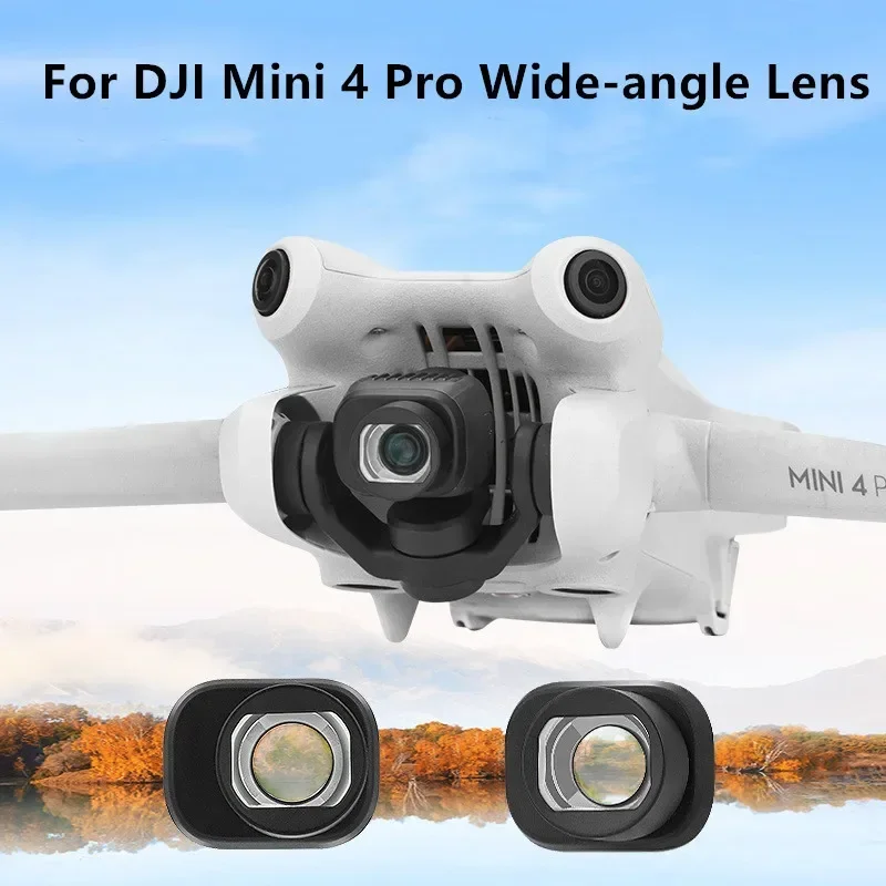Para DJI Mini 4 pro D rone filtro de lente gran angular lentes profesionales aumentados filtros accesorios de vuelo