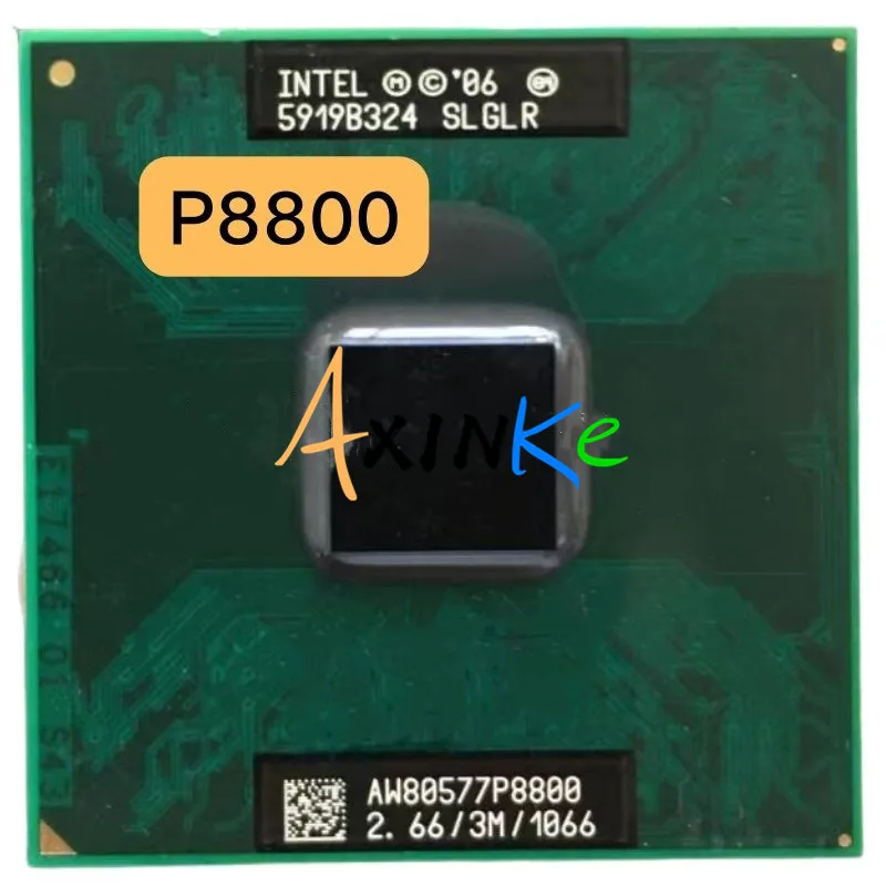 Intel Core 2 Duo Mobile P8800 SLGLR Laptop CPU Processor Socket P 3M 25W 2.66GHz Dual Core Dual Thread