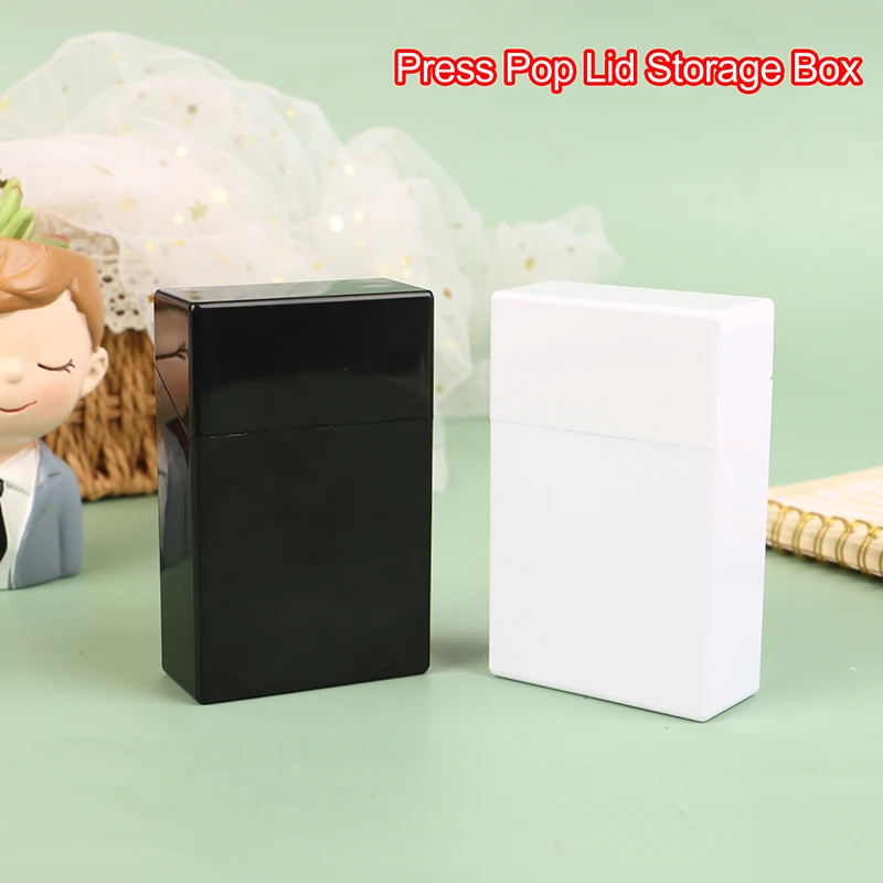 Kpop Idol Photo Card Storage Box Pop-up Type Game Card Collection Case Organizer Box Portable Case Packaging Supplies