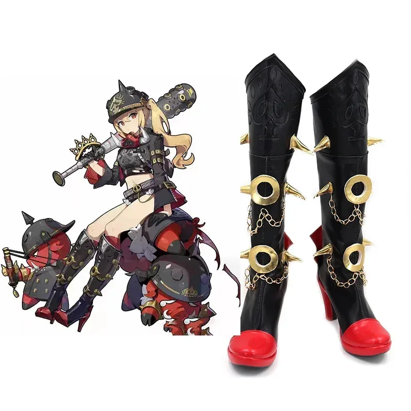 

NewNew Game Zenless Zone Zero Lucy Cosplay Shoes Props Boots Halloween Party Role Play Custom Made2025