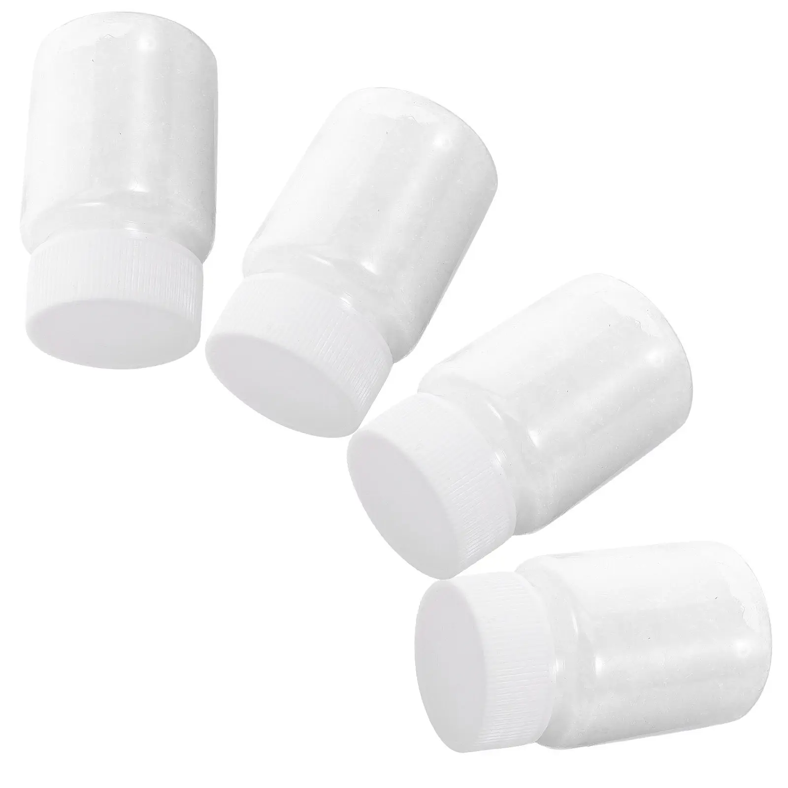 4 Bottles Tactile Flocking Powder for DIY Handmade Creations Soft Comfortable Finish Sturdy Craft Material Sufficient Supply