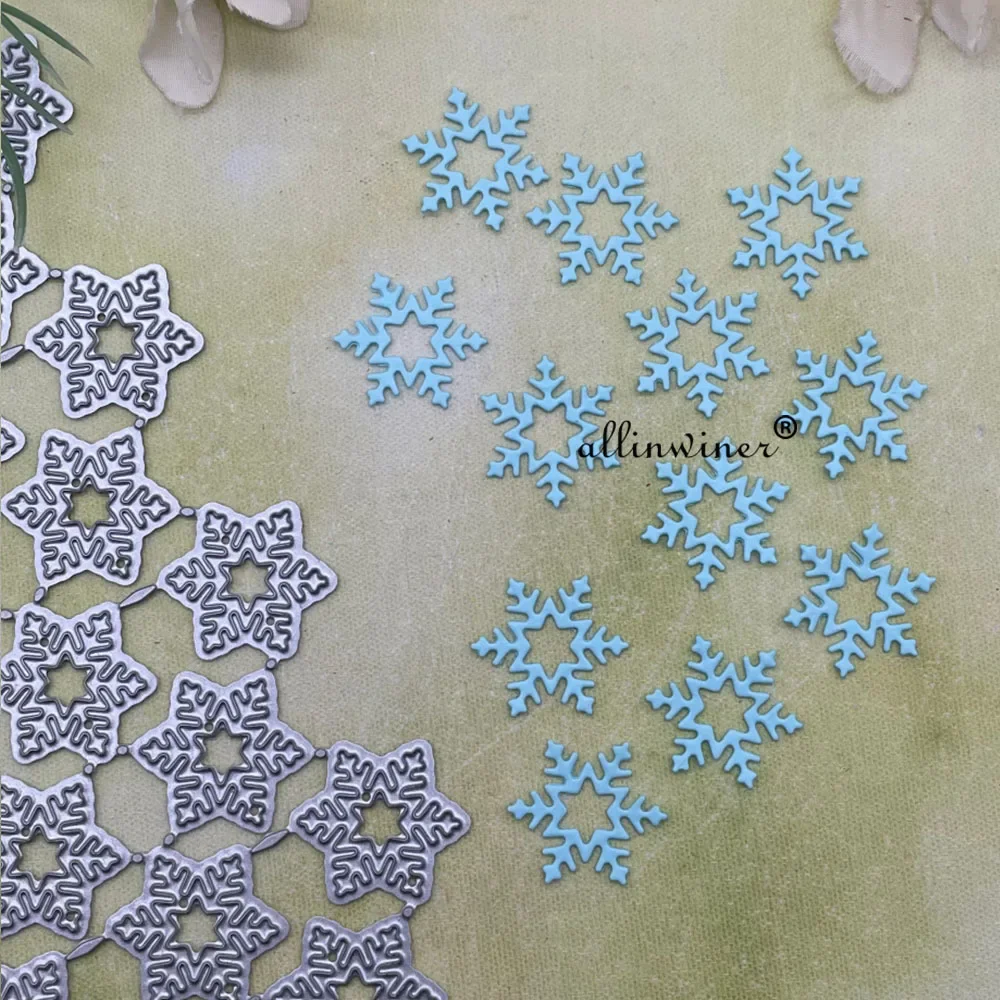 

Snowflake Decorations Metal Cutting Dies Stencils For DIY Scrapbooking Decorative Embossing Handcraft Die Cutting Template
