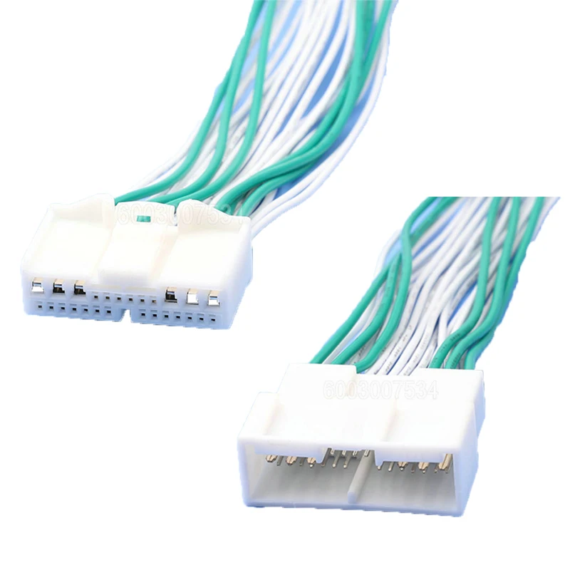 26 Pin Connector Unsealed Series Male Female Connector Cable Plug Motorcycle Electrical Harnesses Wiring Harness 1376360-1