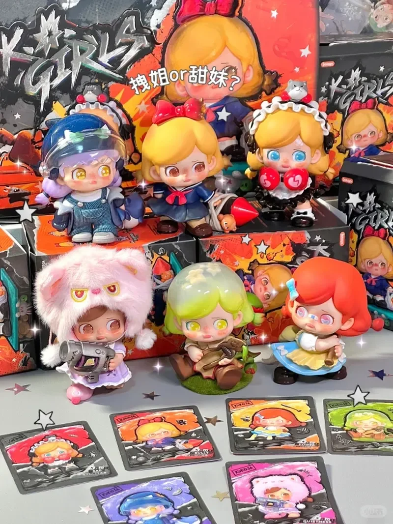 จโทยส์ โคโคซ่า ค.ศ. 2000 ของแท้ ตุ๊กตาบลายด์บ็อกซ์ รุ่นเก๋ไก๋ ของตกแต่งตั้งโต๊ะ ของสะสมน่ารัก ของขวัญวันเกิดสำหรับเด็กผู้หญิง