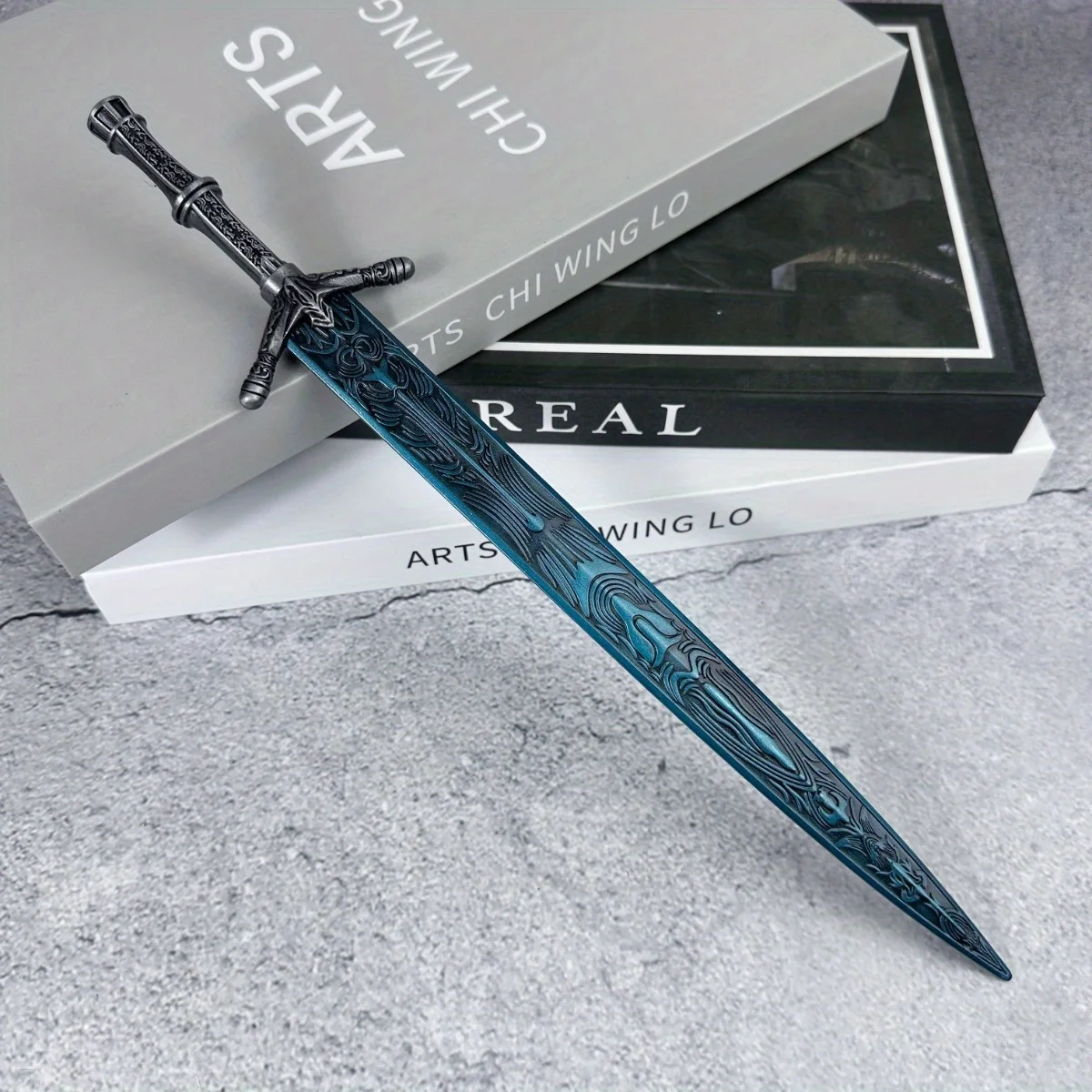 8.6/11.6 بوصة Elden كاتانا الصلب النينجا سكين معدني الساموراي صابر راني الجليد أنيمي السيف القمر Greatsword اليابانية الحقيقية كاتانا هدية