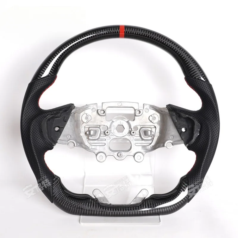 For Ford Everest/Ranger (2022-2025) Real Carbon Fiber Steering Wheel (Modified Part, Steering Wheel Accessories)