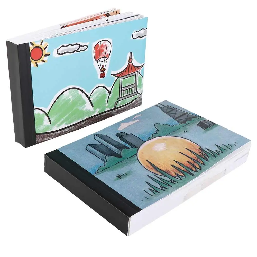 Naszyjnik z ukrytym pierścionkiem Wyznanie Komiks FlipBook Kreatywne trendy Romantyczna książka do ręcznego przewracania Kreskówka Flippist FlipBook