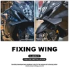 SUZUKI GSX-R1300 GSXR1300 GSX1300R 2021-2024 ABS 오토바이 고정 윙 스포일러 앞 유리 윙 공기 역학 에일러론 4