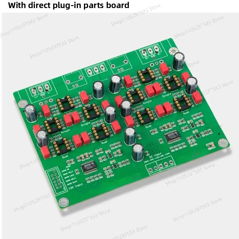 Dual PCM1794A DAC Audio 5532dd+5534dd Op AMP Decoder XLR RCA Output I2S input  Board 24Bit 192K