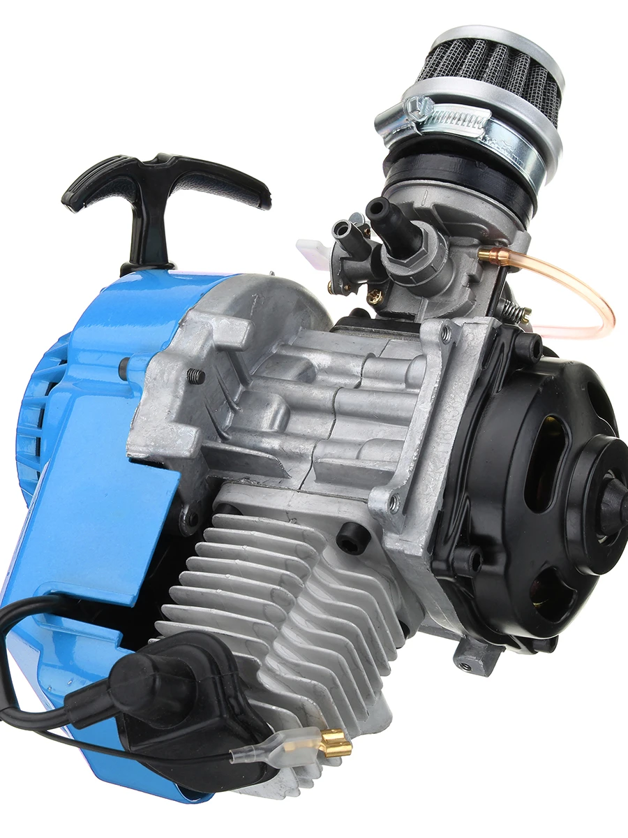 AliExpress NONE 49cc 2 Stroke Complete Engine Motor With Air Filter CARB Pocket Bike Mini Dirt ATV Quad
