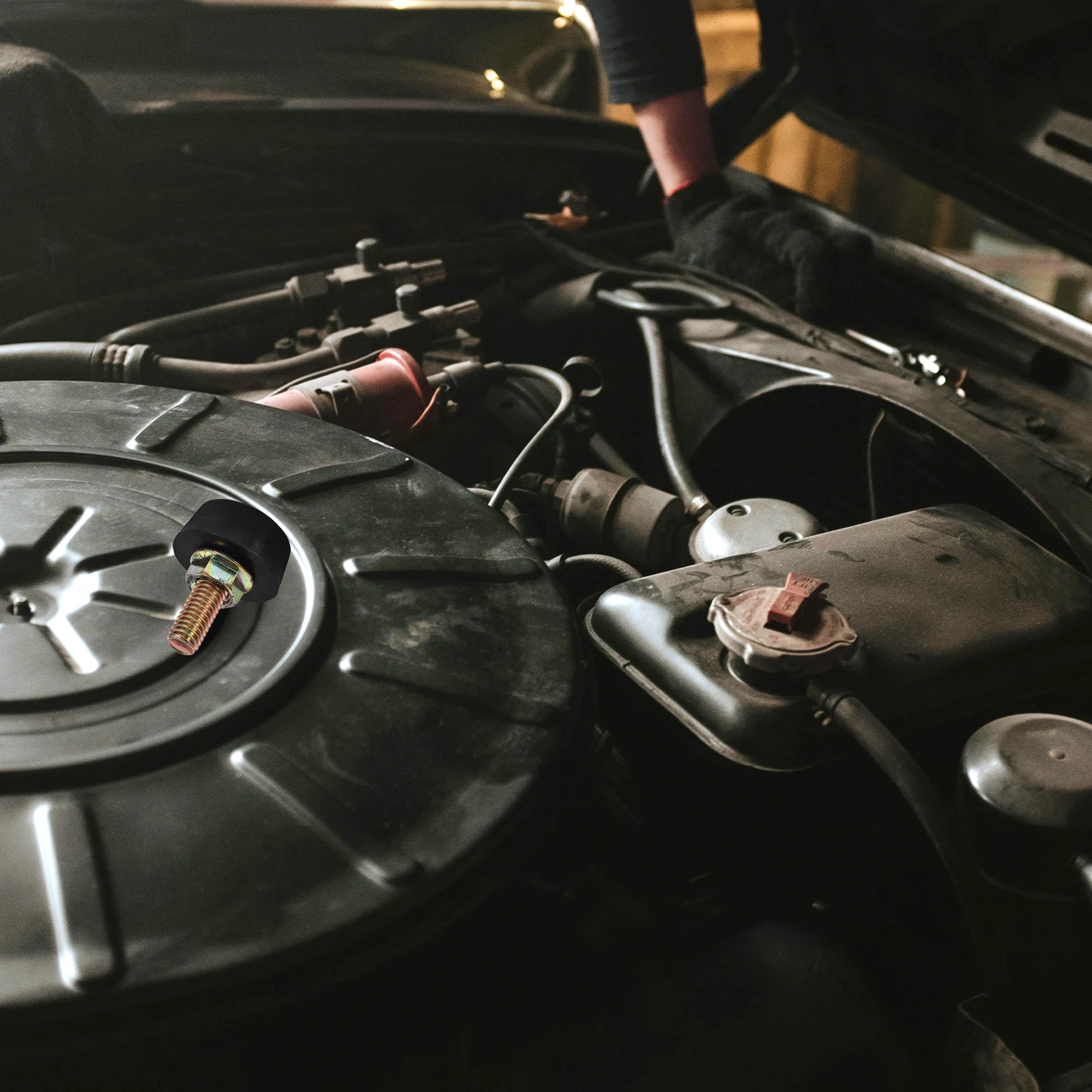 

Hood Stop Adjusters For Car Bumper Bonnet Engine Adjustable Bumper Cushions Durable Iron Construction Tool Parts