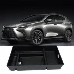 Car Armrest Storage Box For Lexus NX NX350 NX450H NX250 NX350H 2022 Central Control Container Auto Interior Stowing Accessories