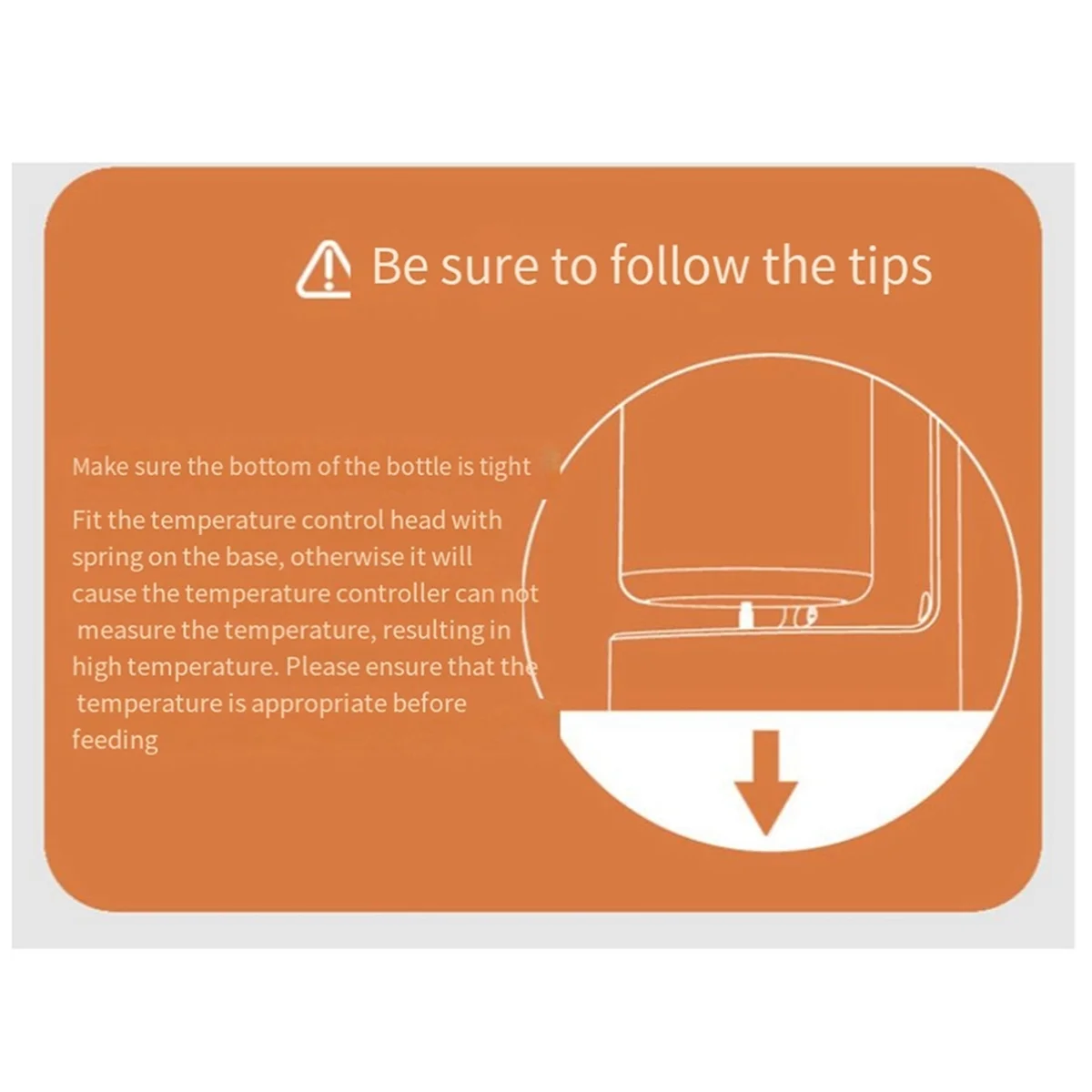 Jaket pemanas botol, lampu malam portabel dengan 6 tingkat pengaturan suhu, tampilan suhu, pemanas botol untuk bayi 6000Amh C