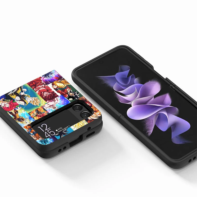 Casing Ponsel untuk Samsung Galaxy Z Flip 5 Z Flip 6 Z Flip 7 Z Flip Z Flip 4 Z Flip 3 Sampul Belakang Bola Naga