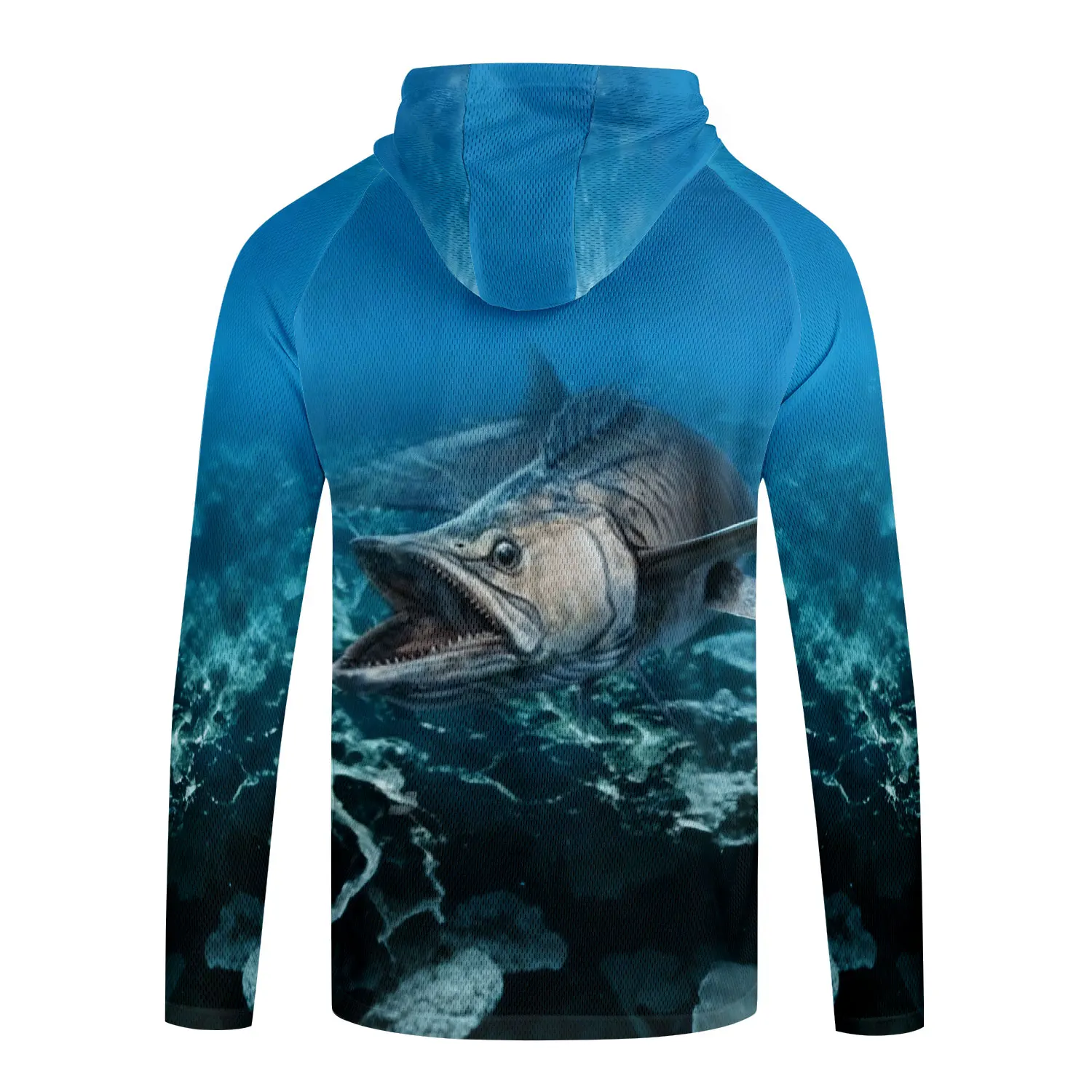 Pro tection Man Outdoor Camouflage Moisture Wicking Fishing Apparel Tops 2026 Fashion Printing Shirts Hooded Shirt