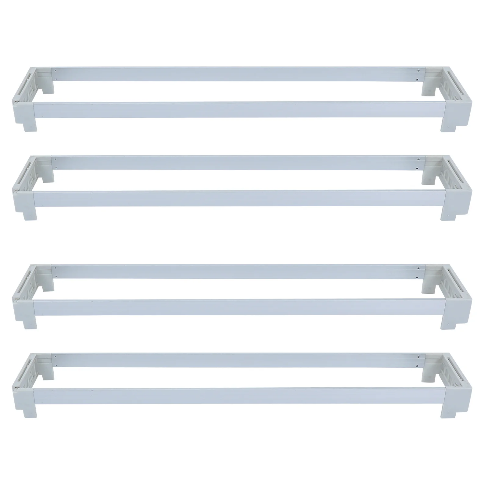 

4pcs Automatic Drink Dispenser Rack Metal Beverage Shelf Organizer Glide System For Supermarket Vending Machine Display Storage