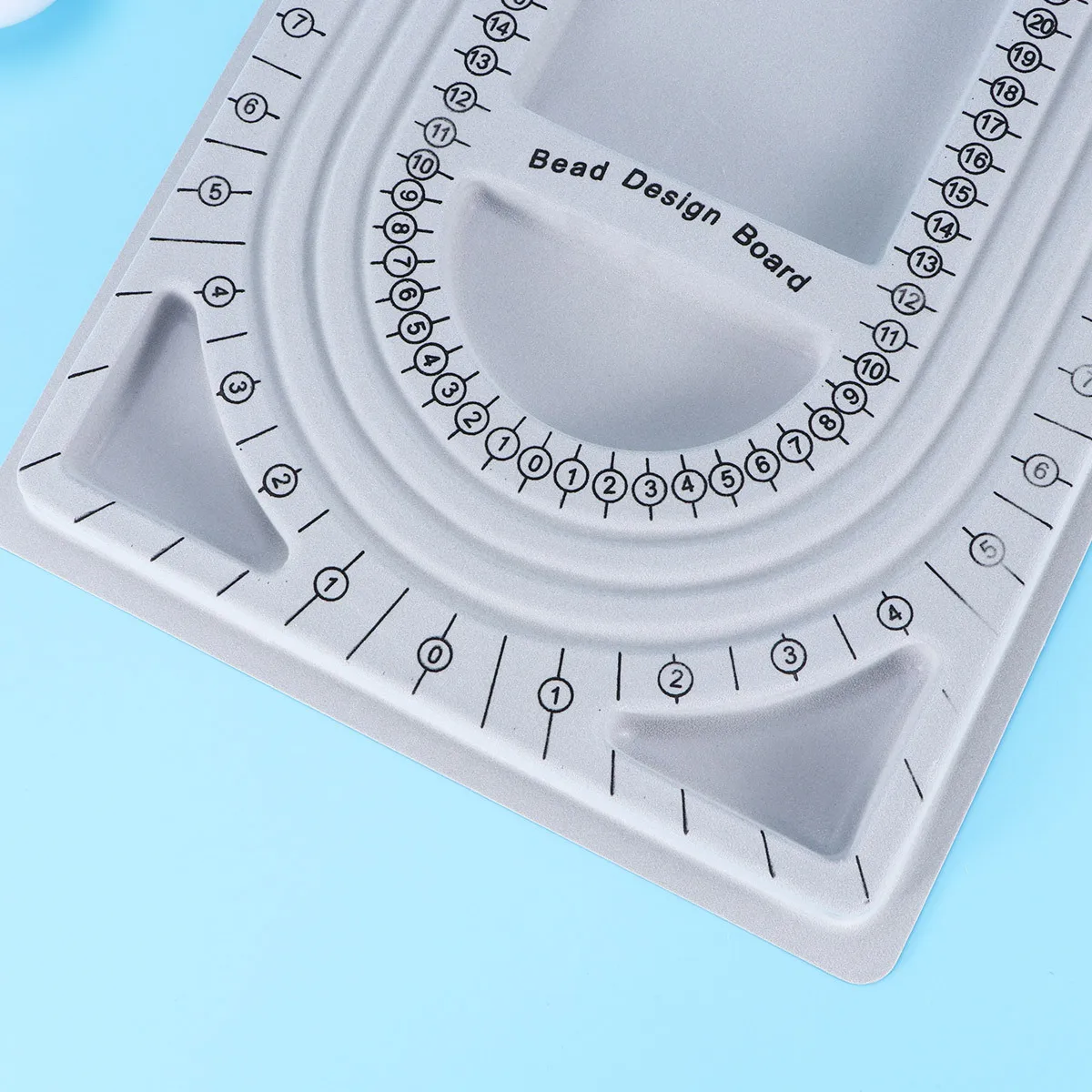 

2 шт., доски для дизайна бисера, ожерелье для изготовления ювелирных изделий, DIY прочный инструмент, сохраняет бусины, стабильный, долговечный материал, доска для бисероплетения