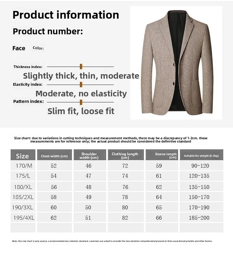 Herrenblazer, einfarbig, für Hochzeiten, Freizeit, Gastgeber, Gentleman, schmal geschnitten, trendig, vielseitig, Business-Blazer – Detail 2
