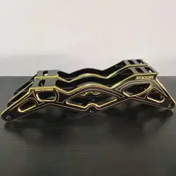 HOOMORE 125mm 110mm 100mm 3 Wheels Inline Speed Skating Base for 3X125mm 3X110mm 3X100mm Skates Frame 150mm 165mm 195mm Alloy PS