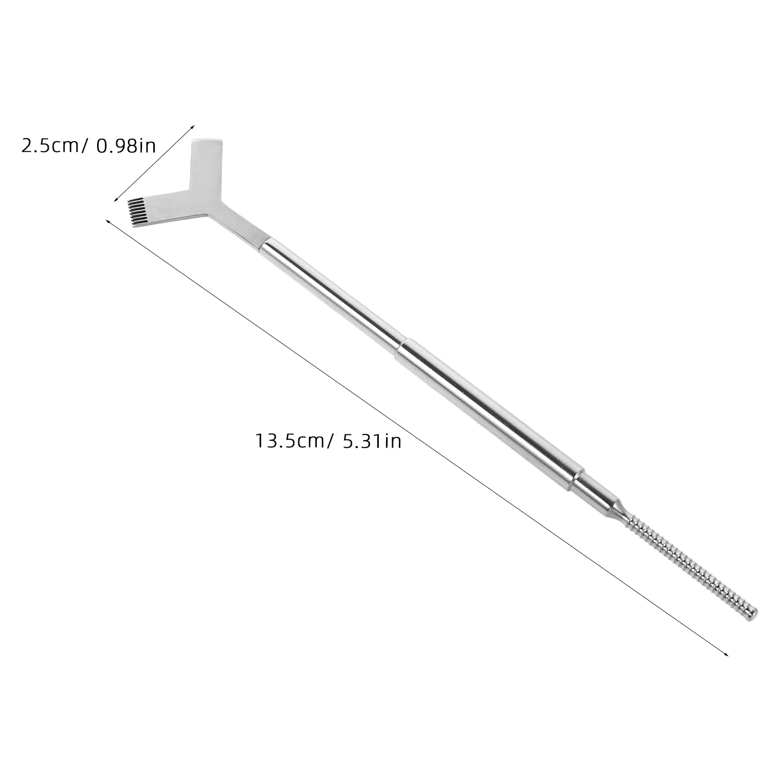 Set di strumenti per ciglia in acciaio inossidabile Spazzola a forma di Y Separatore per ciglia Pettine Bastone di sollevamento per arricciatura gratuita per uso domestico professionale