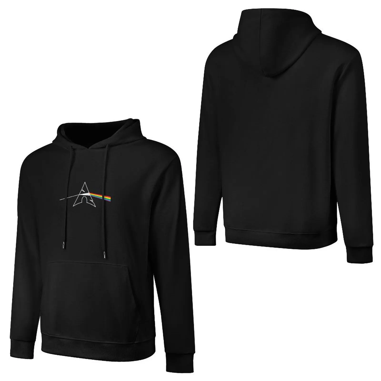 Arch Linux Prism Pullover Hoodie men's sweat-shirt set mens clothing graphic t shirts men graphic hoodie