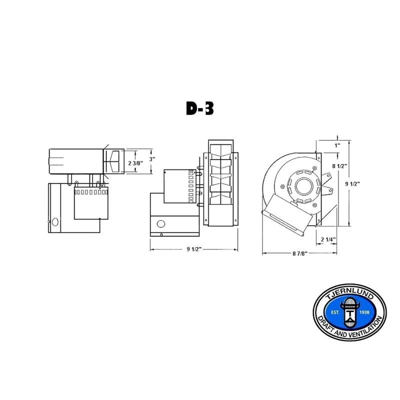 In-line draft induction fans for vertical draft systems for all fuels