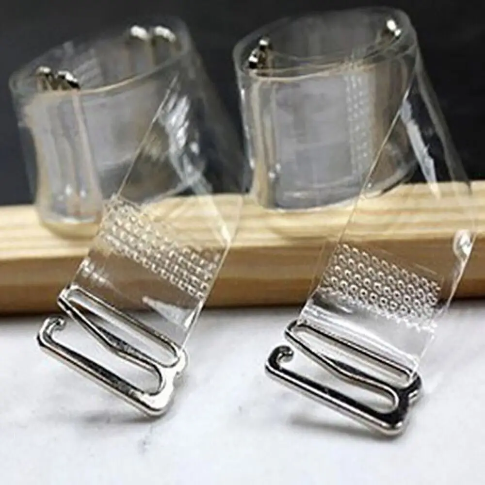 Прозрачные бретели для бюстгальтера с хорошей нагрузкой, съемный невидимый ремень для нижнего белья, регулируемый противоскользящий бюстгальтер с бретельками