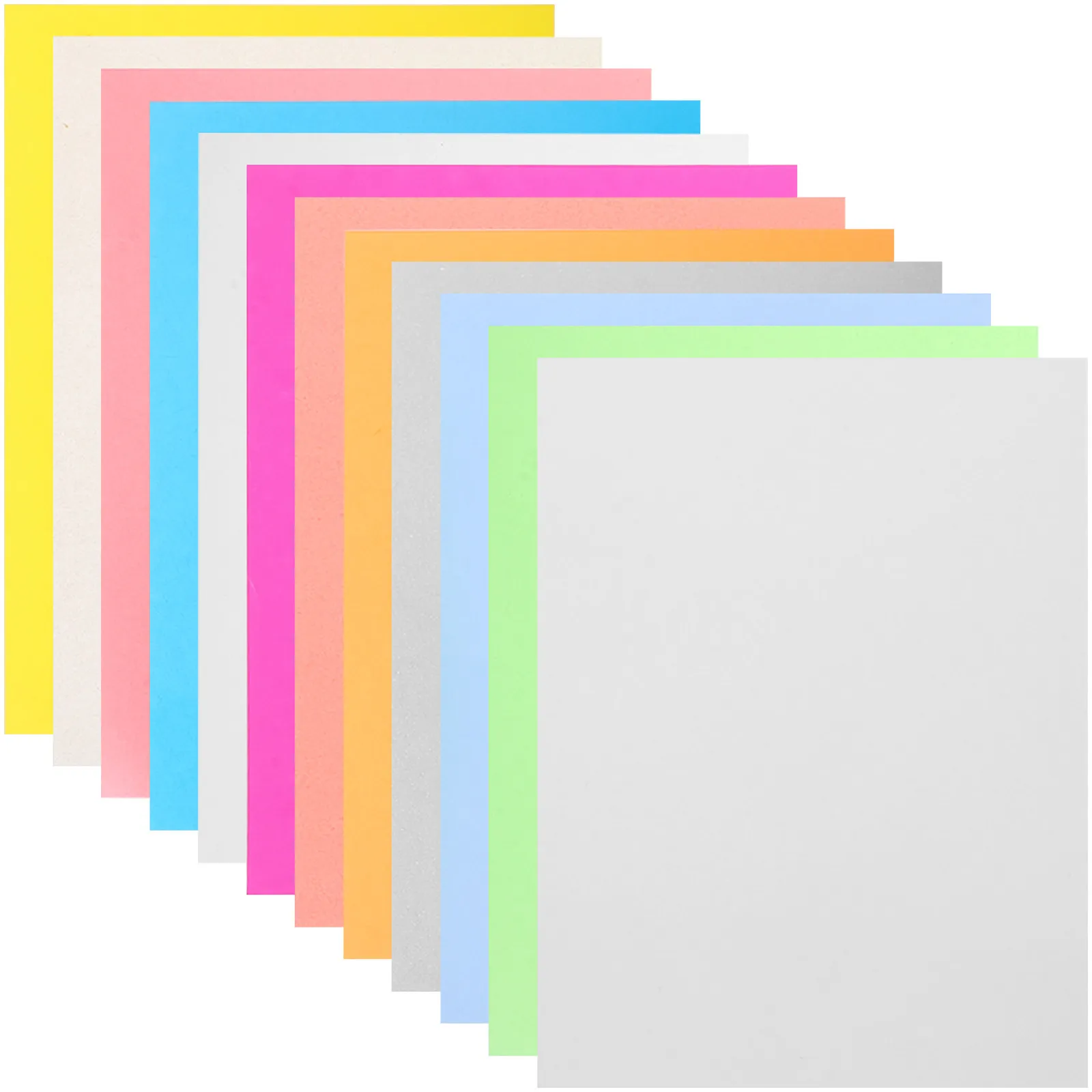 12Pcs Heat Shrink Film Colored Shrink Sheets Durable DIY Handicraft Crafting Material for Kindergarten Workshops