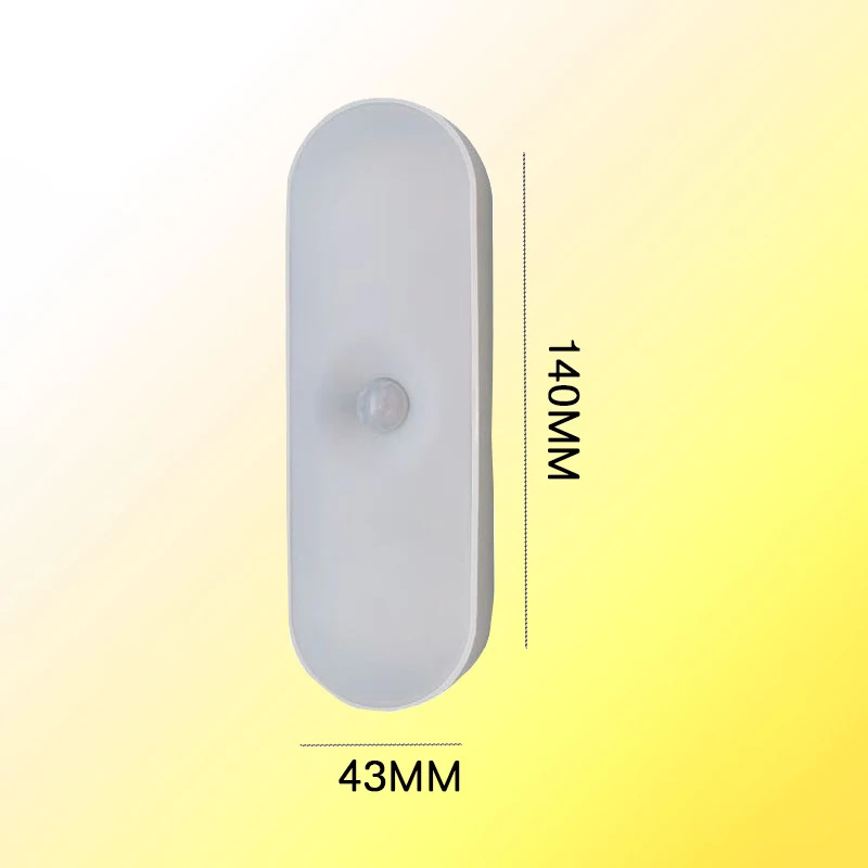 1PC Mini Indoor Light with Motion Sensor Smart Magnetic Lamp Portable Night Light for Bedroom Bedside Wall Kid Room Living Room view 6