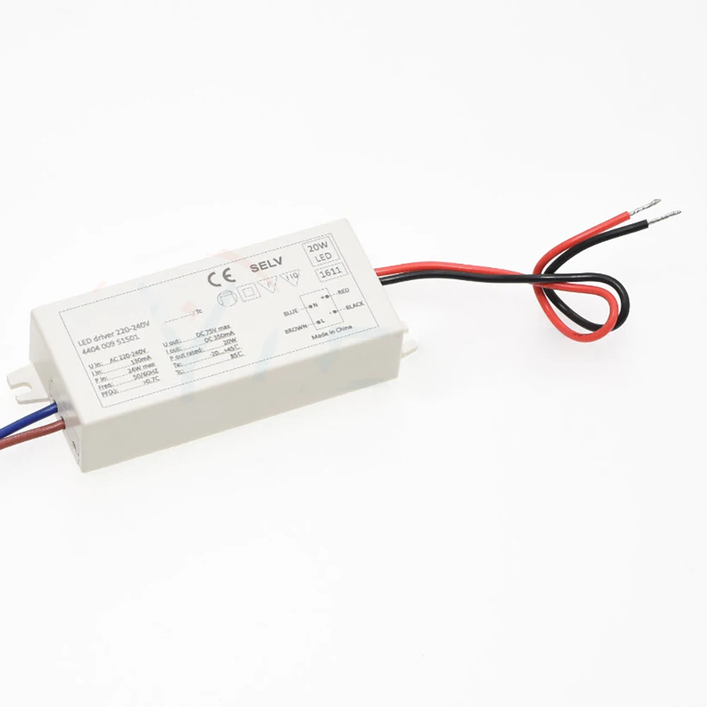 

LED driver 220-240V 4404 009 51501 20W LED output 36-58V 350mA For Philips LED dimming driver