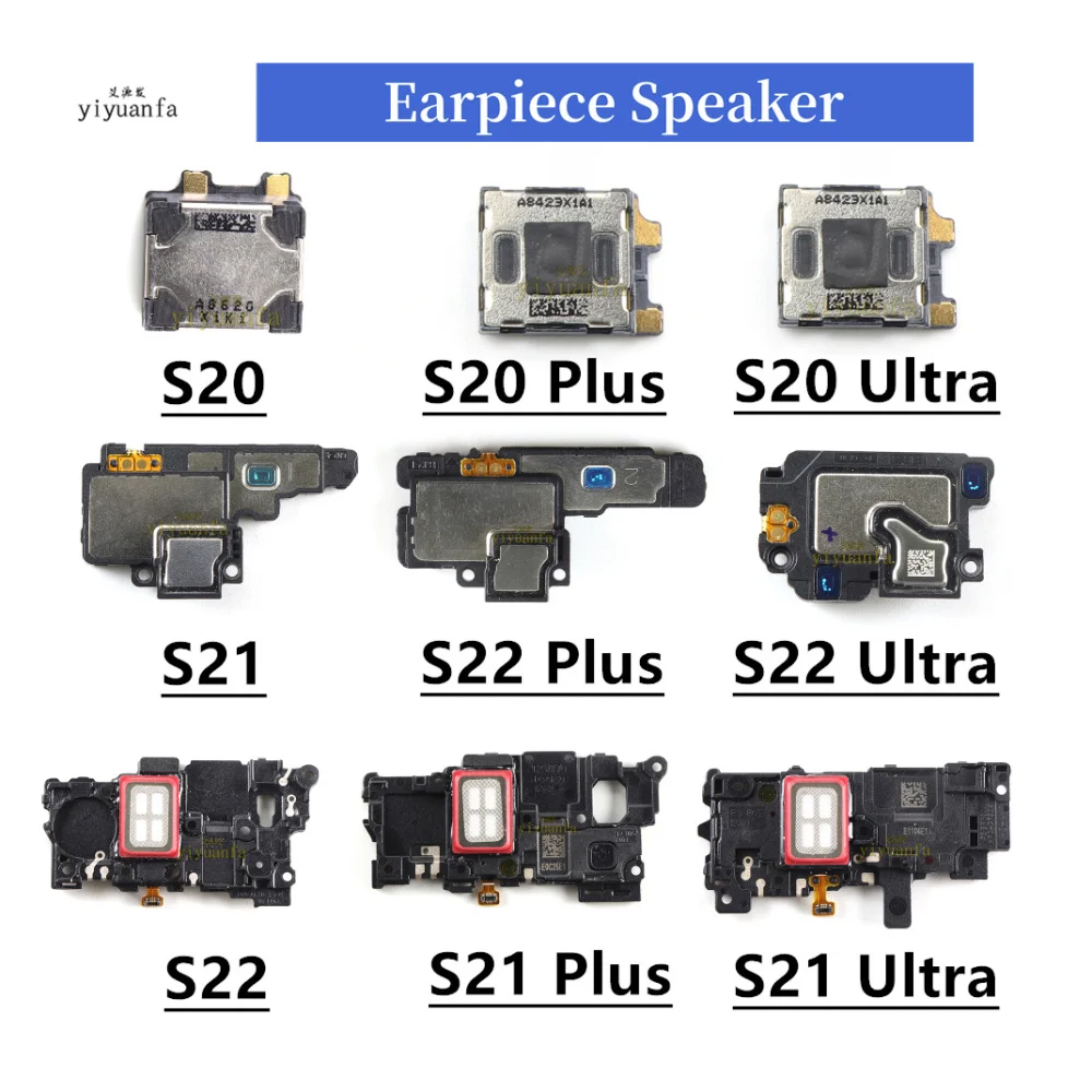 Ear Speaker For Samsung Galaxy S22 S20 S21 Plus Ultra Fe S23 Earpiece Earspeaker Module Flex Cable