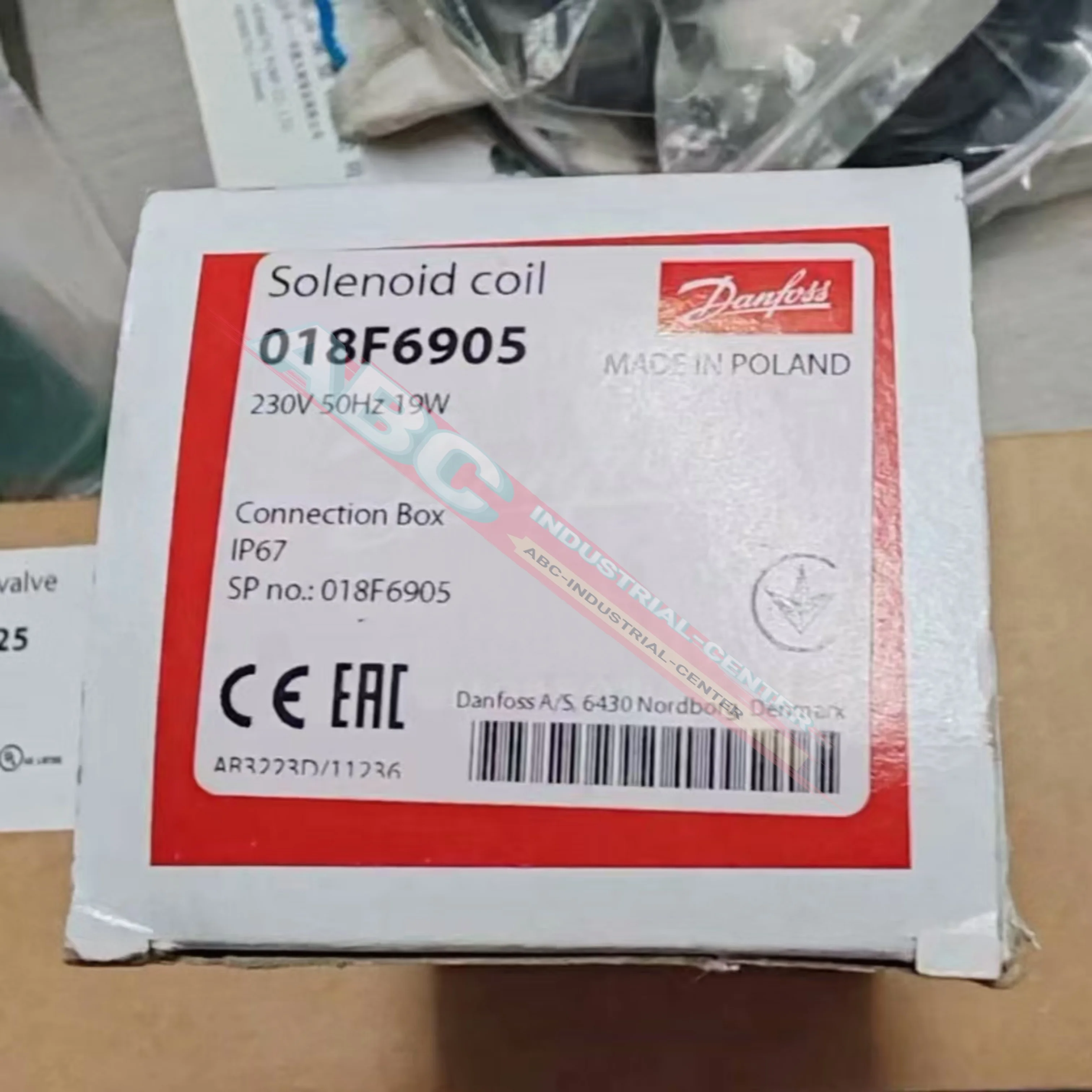 

018F6905 BN230AS Катушка электромагнитного клапана Новый оригинальный 018F7351 BB230AS