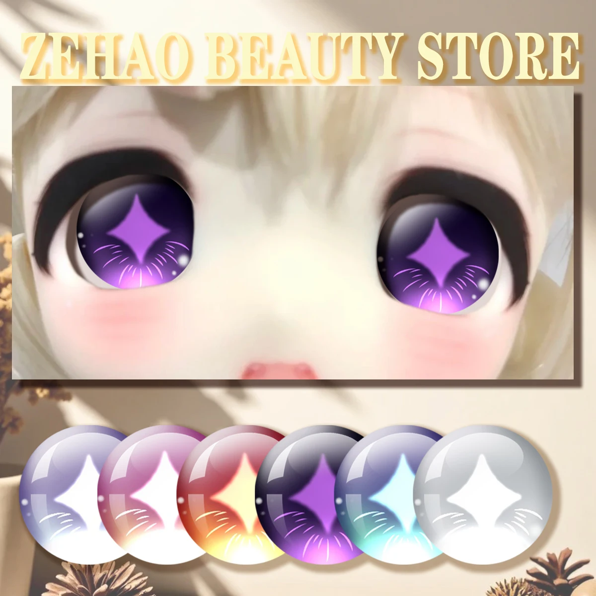 New Blyth Doll Glass Dolls Eye Chip DIY 10MM-40MM Crafts Eyeballs for Blyth Dolls Drop Glue Eye Pupil Toy Eyes Gift JD013
