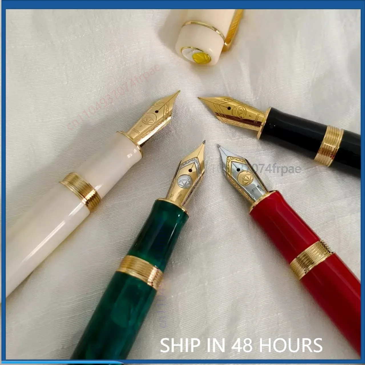 For Lemon Ink New M2 Acrylic Piston Fountain Pen Hand Polished Naginata Nib Chinese Calligraphy Practice Stationery （steel tip）
