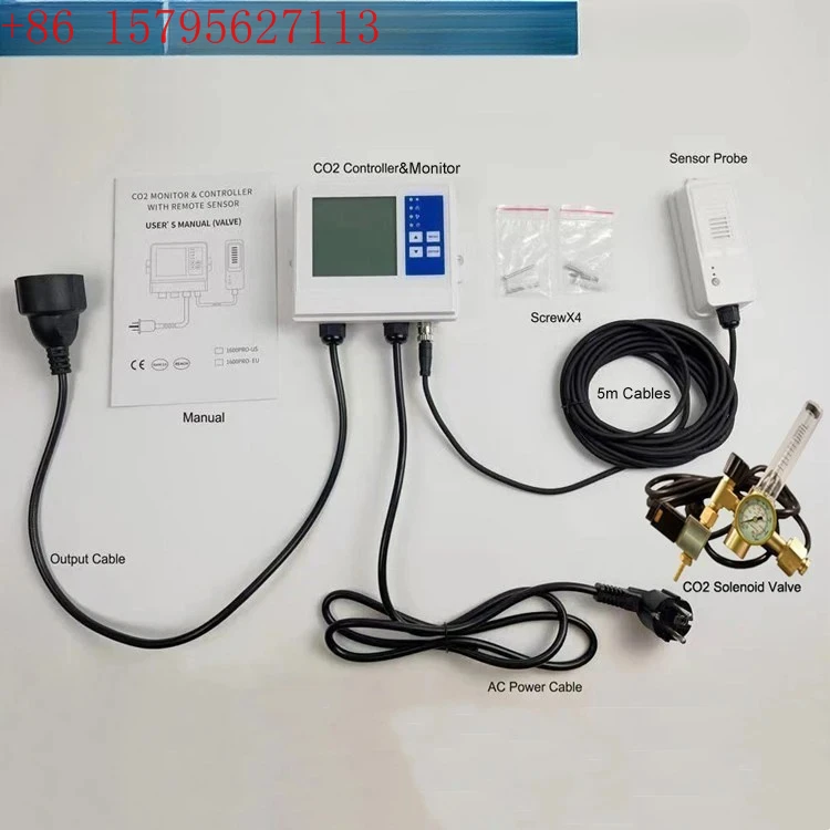 

Water culture digital 0-10000PPM mushroom greenhouse plant valve fan regulator controller for planting tents
