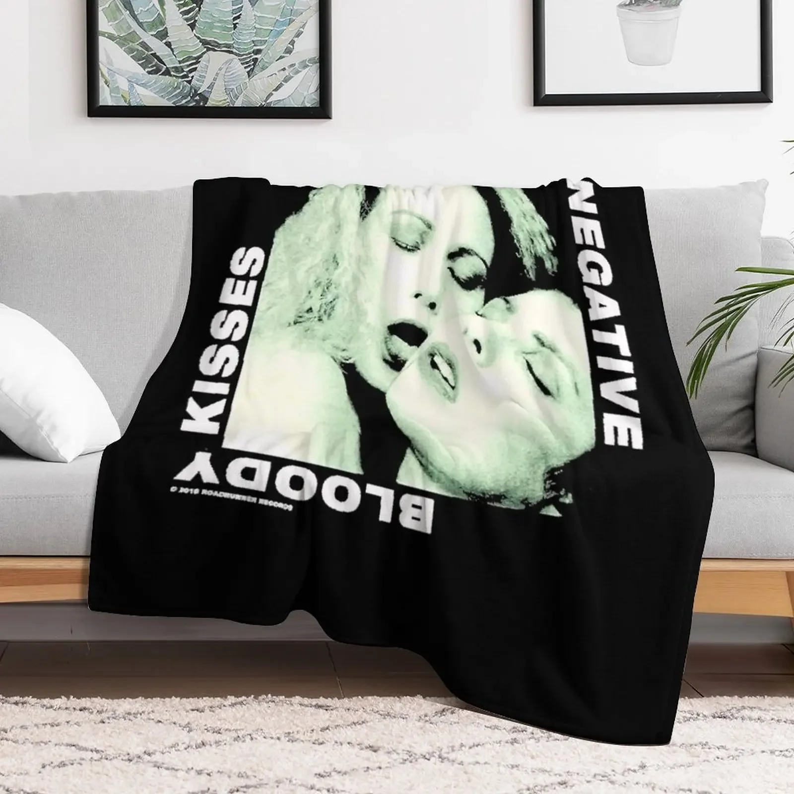 Type O Negative Bloody Kisses Throw Blanket Camping Weighted bed plaid Blankets