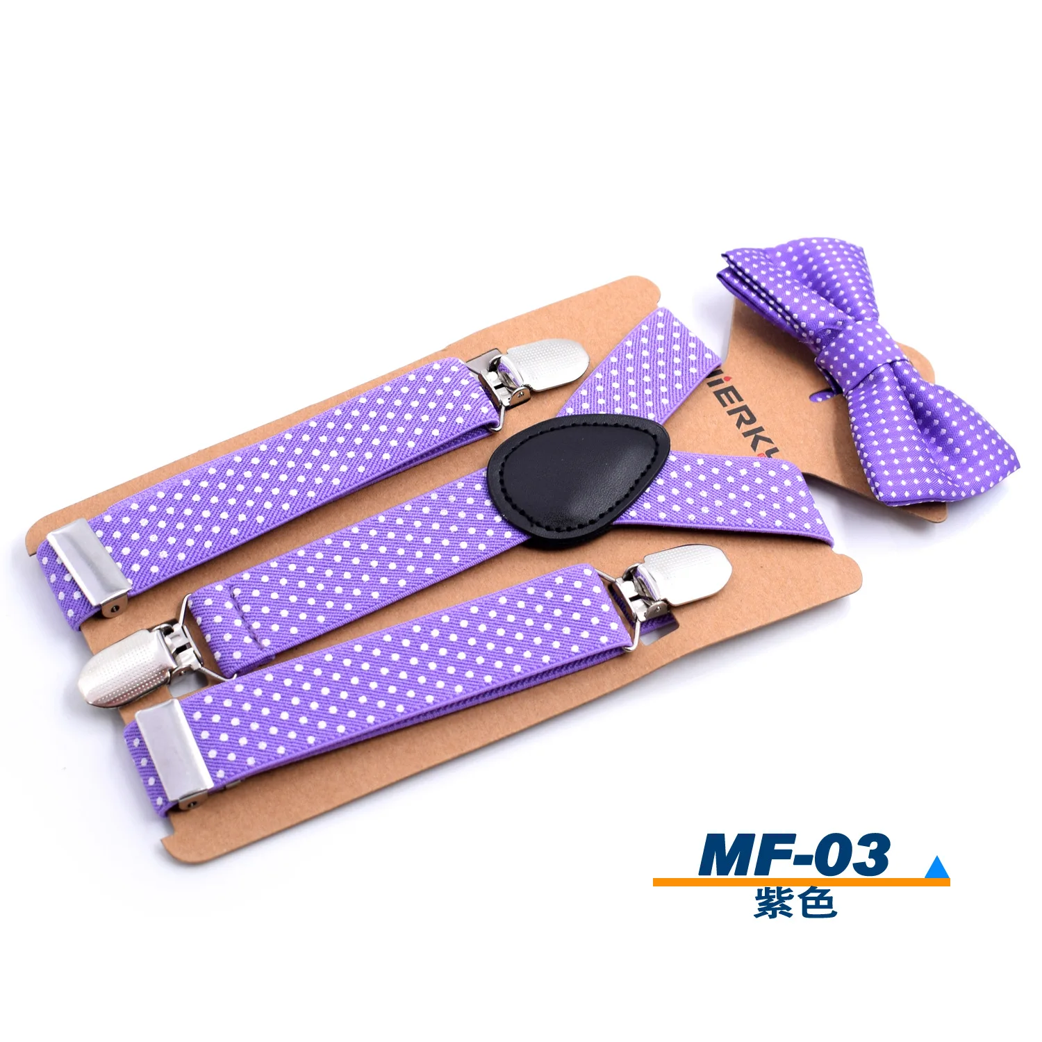 Meninos elásticos gilrs suspender bowties conjunto para crianças casamento bowties suspensórios bebê crianças bolinhas laço laços cintas cinto