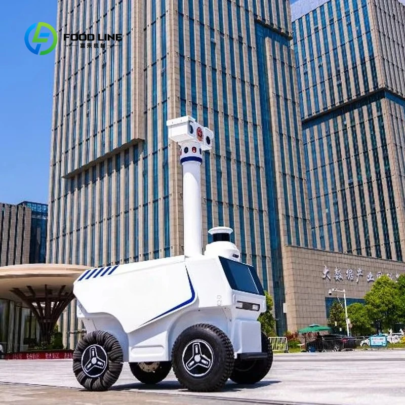 Customized Advanced Surveillance Robot for Indoor and Outdoor Independent Patrolling in Large Areas